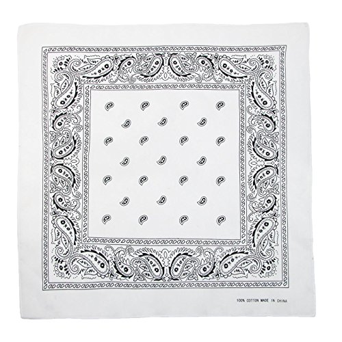  Boolavard 100% Coton, 1er 6 ou 12 Pack Bandana...