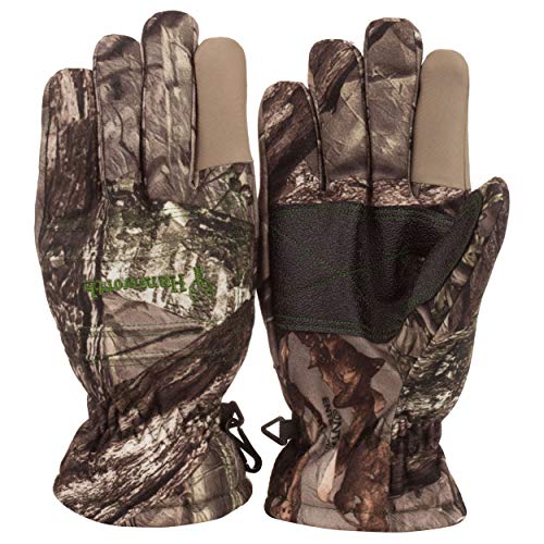 Huntworth Youths Heavy Weight 3M Thinsulate Insulation Waterproof Hunting Gloves Hiddn Camo