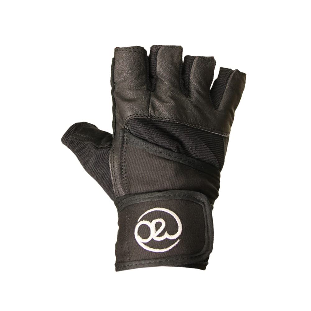 Fitness Mad Unisex Adult Weight Lifting Glove Fitness Gloves - Black, Small