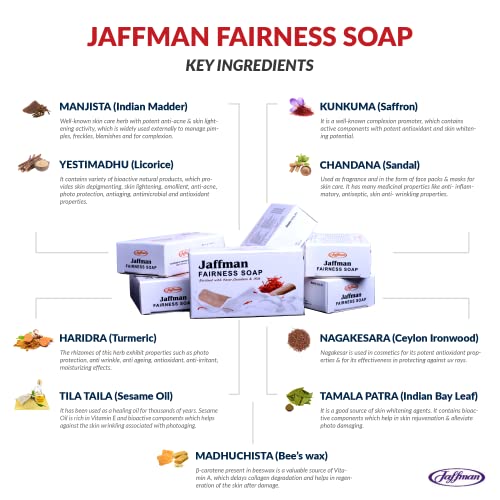 Image of Fairness Soap With Saffron Sandal| Skin Brightening & Dark Spot Remover |Moisturizing Bathing Soap For Softer, Glowing Skin & Body| For Men And Women| (Pack of 1)