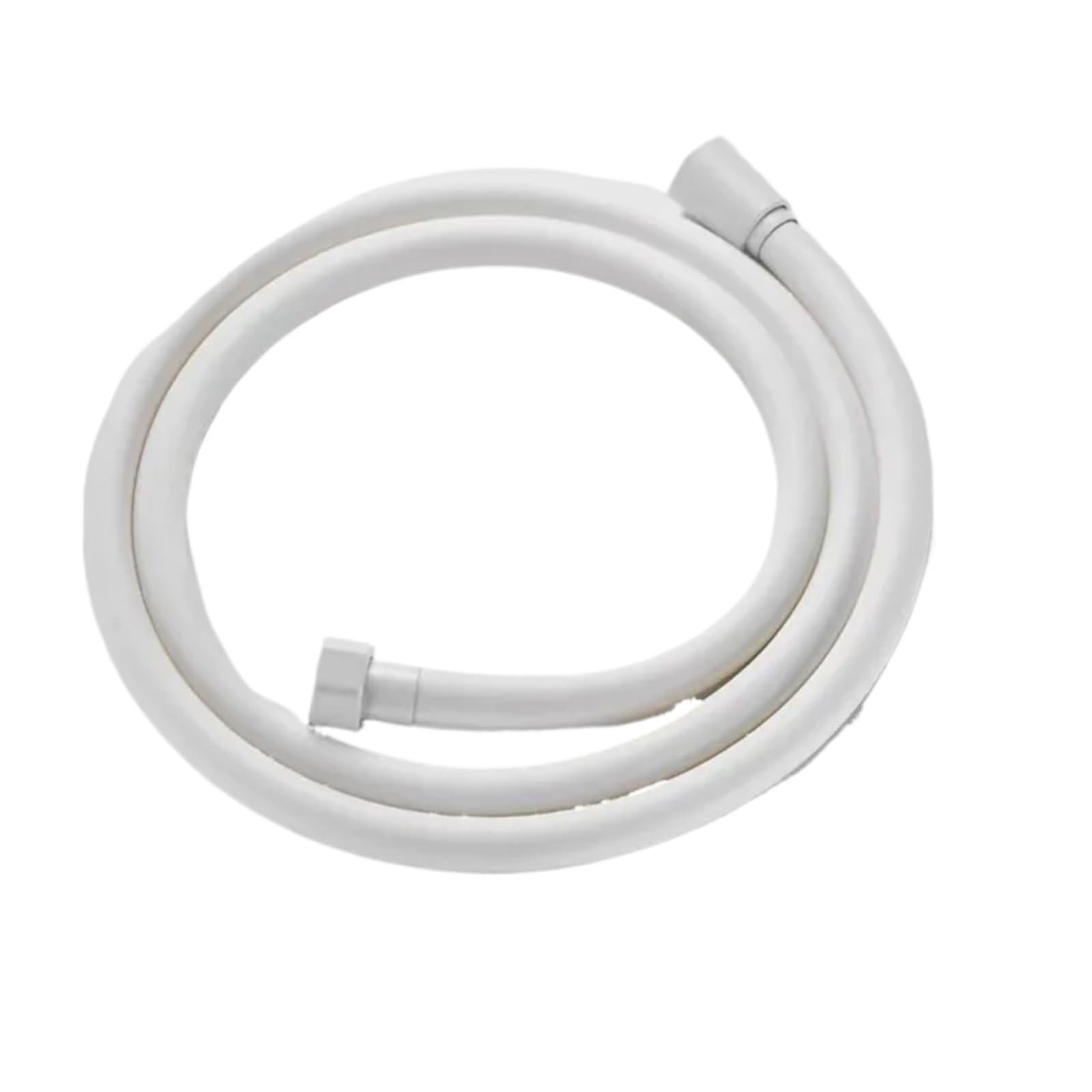 Edelstahl Duschkopfschlauch, PVC-Brauseschlauch, mehrfarbig, 1,5–3,0 m(White,200cm)