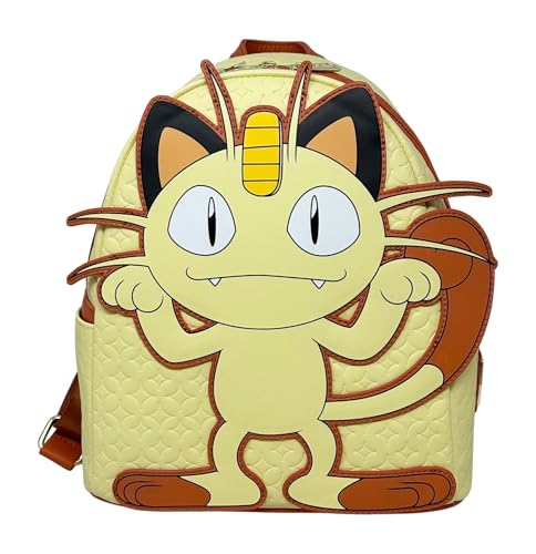 Loungefly Pokemon Meowth Cosplay Womens Double Strap Shoulder Bag Purse
