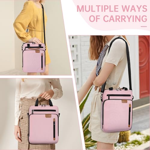 Image of 12.9 Inch Tablet Sleeve Bag, Padded Carrying Case for 13 Inch New iPad Pro M5 /Air M3 2025,Pad Pro M4 M2 M1 /Air M2, Samsung Galaxy Tab S9 FE+ /S9+ /S8+ /S7 FE /S7+ 12.4 inch 2022 /2023, Surface Laptop Go 12.4 inch