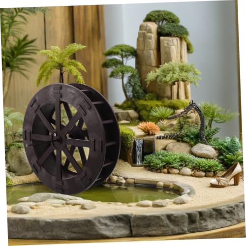 Roue à eau décorative à rotation dynamique pour fontaine - 6