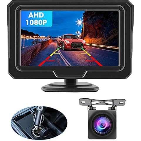Jansite AHD 1080P Kit de cámara Trasera para automóvil Cover