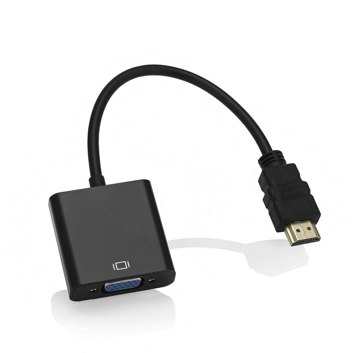 HDMI to VGA Adapter 1080P Converter, 1080P HDMI Male to VGA