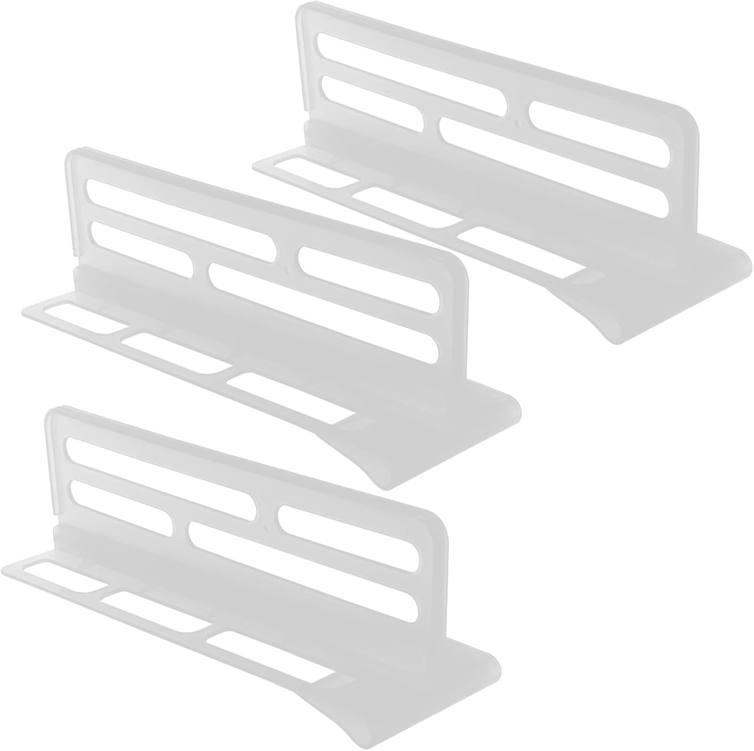 TIDTALEO 3pcs Refrigerator Divider Beverage Fridge Drawer