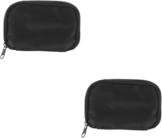 GLEAVI 4 Pçs Saco De Armazenamento De Medidor De Sangue Estojo Com Zíper Sacos De Armazenamento Com Zíper Sacos De Armazenamento Com Zíper Suporte De Medidor De Pano Suprimentos Para