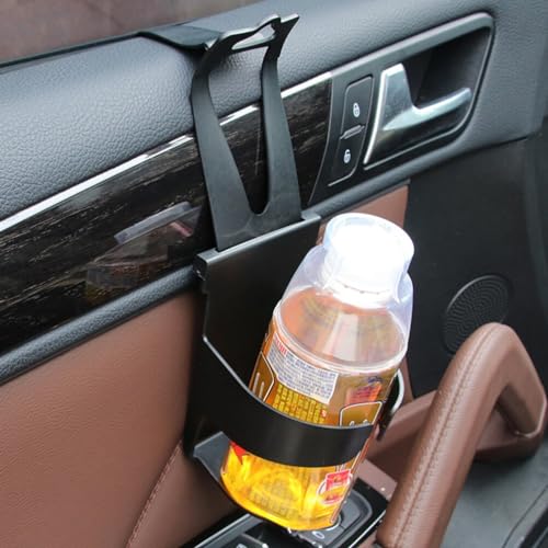 Portavasos para carro PartyKindom 2 piezas negro miniatura 5