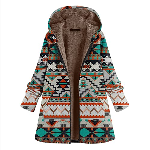 TWIOIOVE Kapuzenpulli Damen Hoodie Oversize Strickjacken Plüschjacke Gefüttert Warm Deckenpullover Vintage Strassenmode Outdoorjacken Freizeitjacke Winddicht Kälteschutz Funktionsjacke