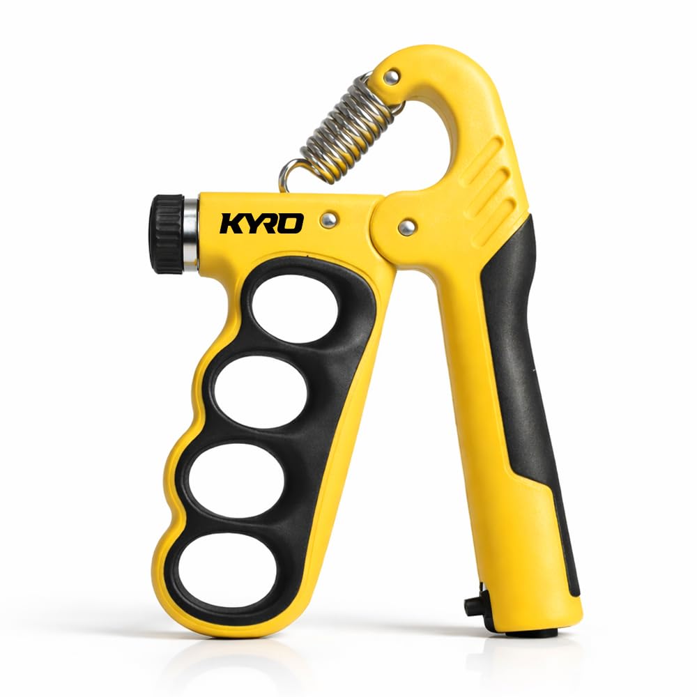 Kyro Ring Hand Gripper 5–100 KG | Adjustable Grip Strengthener with Counter for Men & Women | Finger, Wrist & Forearm Strength Trainer | Heavy Duty Power Gripper for Home & Gym-picture-10