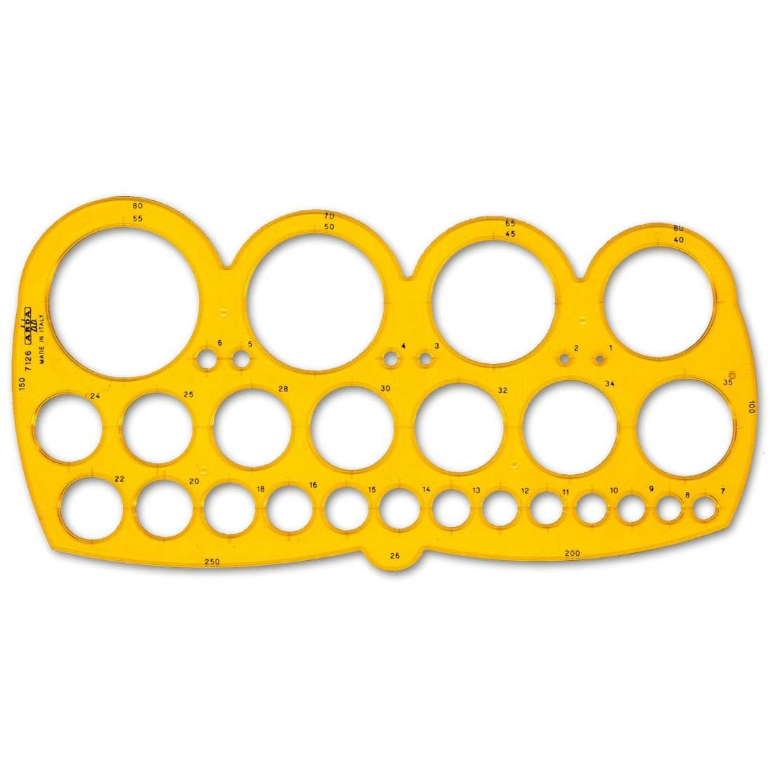 Arda 408983 Maschera per Cerchi Grandi