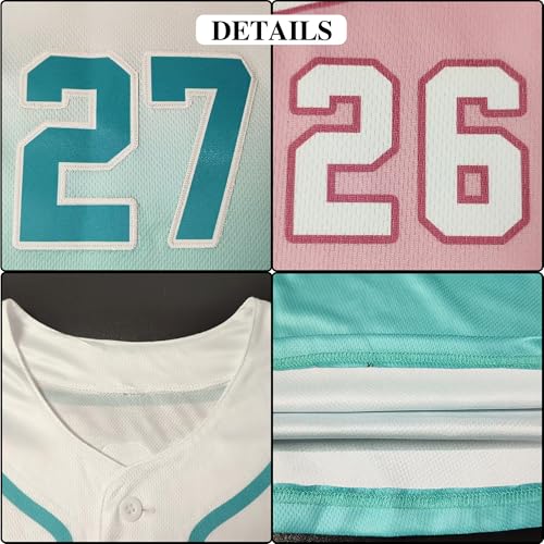 Custom Baseball Jersey Stitched or Printed Personalized Baseball Shirts Name Number Sports Uniform for Men Women Youth miniatura 6