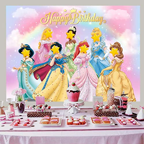 Sfondo principessa Ragazze 1° 2° Festa di