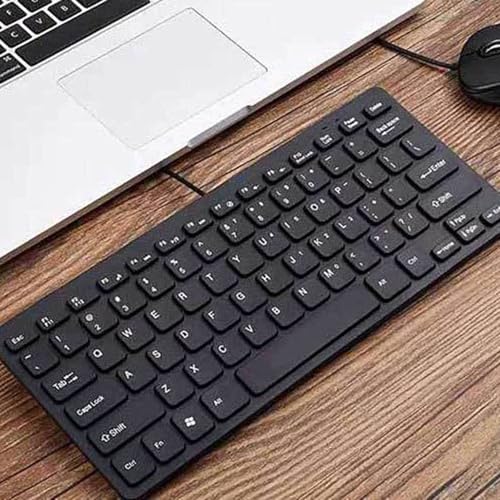 Clavier filaire compact USB mini clavier ultra fin pour optimiser le télétravail