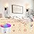 Battery Operated Wall Sconce Set Of Two, Wireless Wall Sconce Lighting with Remote Control, Indoor Dimmable Battery Operated Wall Lamp Light Fixture with 3 Color Temp Bulb For Bedroom Living Room ( Co