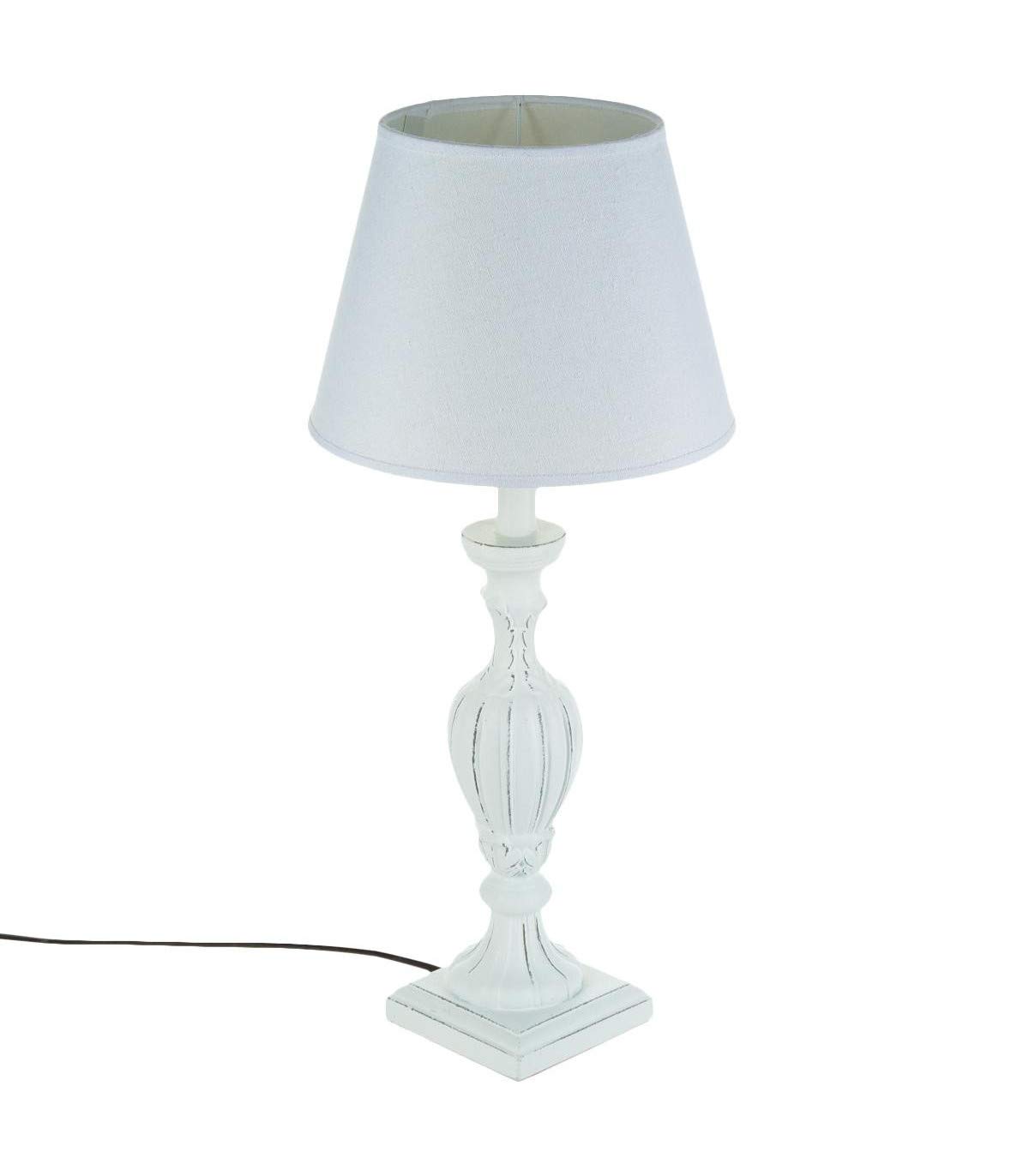Lampa sto³owa PATINE GRIS z aba¿urem, 56 cm, Farbe:weiß