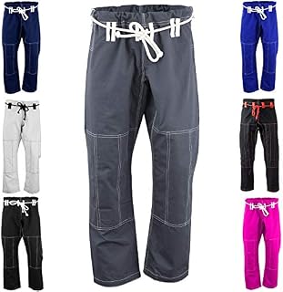 Max5 Brazilian Jiu Jitsu Gi Pants MMA Grappling BJJ Gi Pant Full Blank