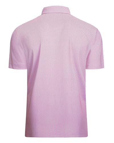 Image of Damipow Premium Golf Shirts for Men Dry Fit Performance Polo Short Sleeve Collared Shirt