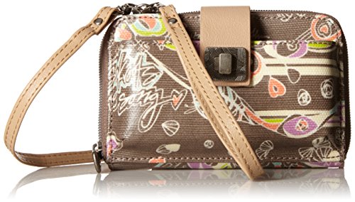Image of Sakroots Smartphone Crossbody Purse - Women's Cellphone Bag & Wallet For Everyday - Convertible Wristlet With Zipper