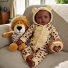 BABESIDE 2 Pcs Black Baby Dolls
