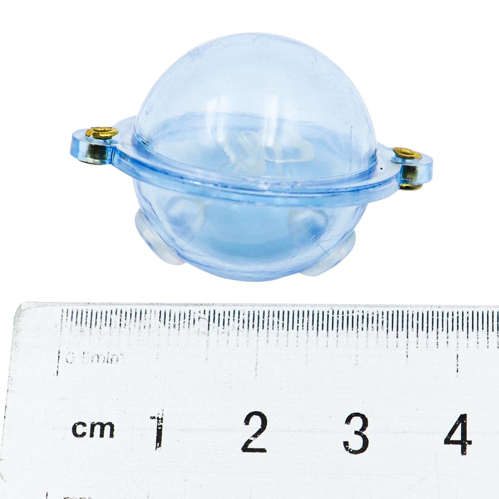 Sarini 5 uds Flotador de Pesca Bolas de plástico ABS Bola De Agua flotadores de Burbujas Aparejos de Pesca en el mar Accesorios al Aire Libre