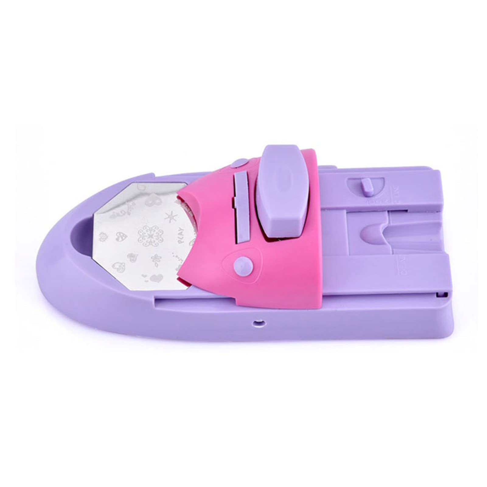 Macchina per stampante per unghie, macchina stampa portatile per nail art, facile usare per fai te (macchina con olio stampa)