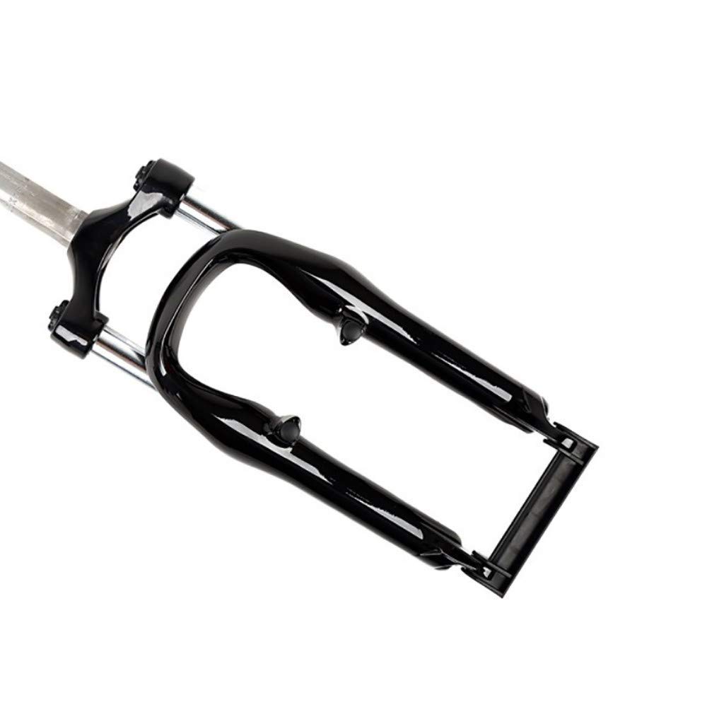 AZQOHMIS Bike Suspension Fork,26 Inch Mountain Bike Front Fork/Bicycle MTB Fork, Discbrake Oil Spring Front Fork/Standpipe 28.6 * 210mm/Opening 100mm/Stroke 100mm/Front And Rear Mechanical Discbrakes