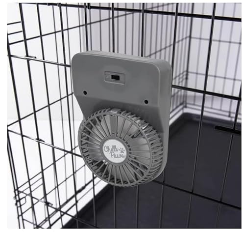 RYYN® Pet Crate Fan - Help Keep Your Pet Cool This Summer With This Pet Crate Fan - Attach To Your Pet's Crate.