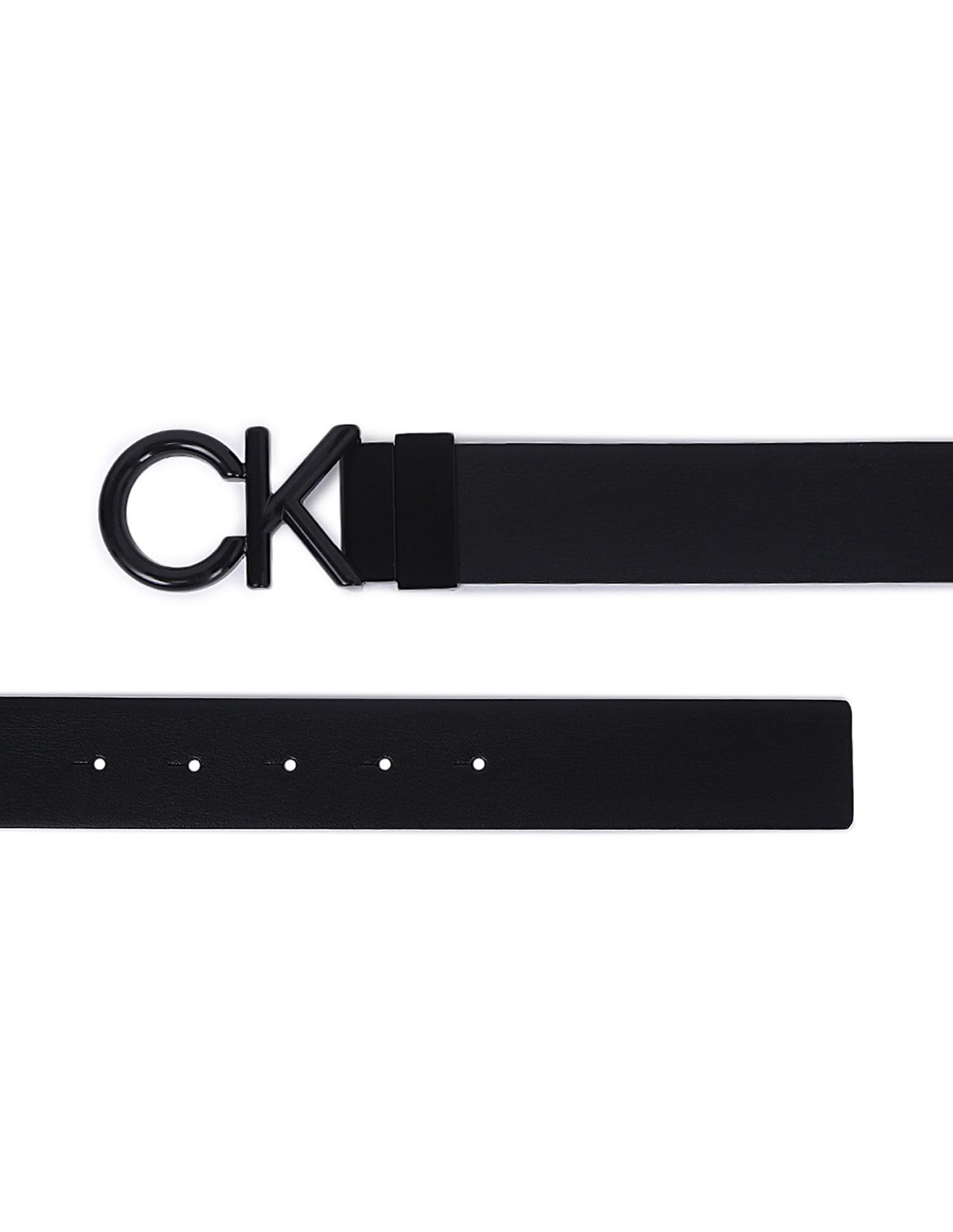 Calvin Klein Pasy Mężczyźni Adj/Rev Ck metalowa bomba mono 35 mm