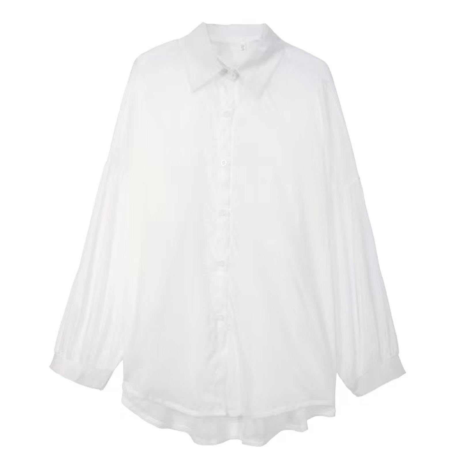 enakshi (label) Enakshi Sunscreen Cardigan Coat Trendy Sun Protection Clothes for Daily Party Ladies White| Clothing, Shoes & Accessories|Womens Clothing|Tops & Blouses-picture-12
