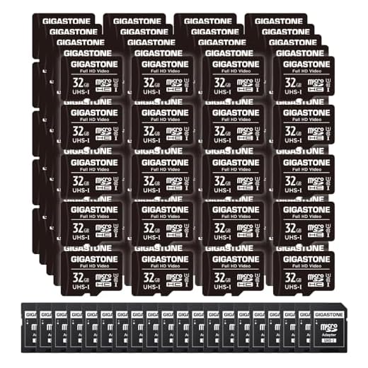 GIGASTONE 32GB Micro SD Card Pack
