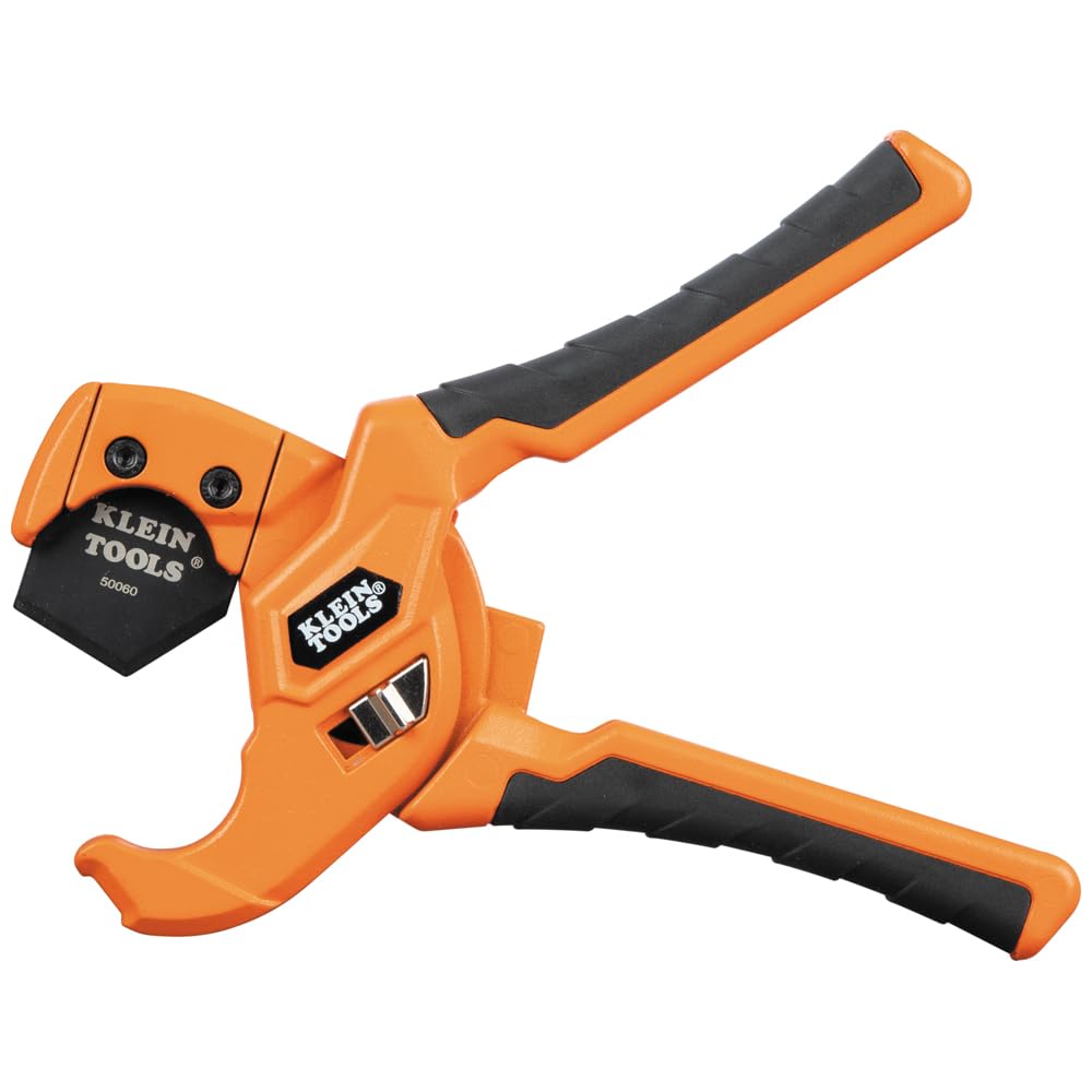Klein Tools 50043 PEX Pipe and Tubing Cutter, 1-Inch I.D. Cutting Capacity for PEX Pipes and Soft-Shelled Tubing