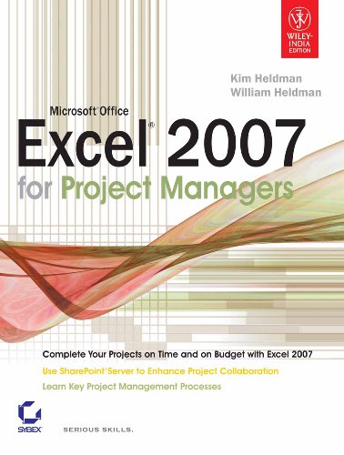 Microsoft Office Excel 2007 for Project Managers