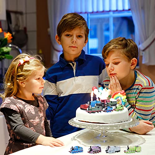 Thomas & Friends Mini-autoset, 12 stuks, mini-bouwvoertuigen, Thomas de kleine locomotieve, mini-auto's voor kinderen… - Image 8