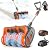 Keenstone 12" Cordless Electric Snow Shovel, Handles 8" Deep Snow, 21V 4.0Ah Battery & Charger, Brushless Motor, Clears 300 lbs/Min, 16 ft Throw, 8 lb Lightweight Snow Blower for Seniors & Homeowners