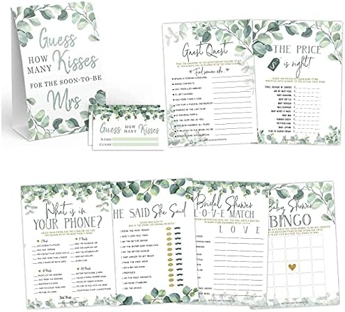 He Said She Said Bridal Shower Game – 20 Customizable Trivia Cards, Premium Cardstock, Photo Upload Option