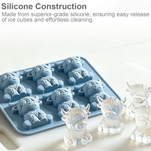 Molde de hielo en silicona 2 unidades DFOBUNDO miniatura 3