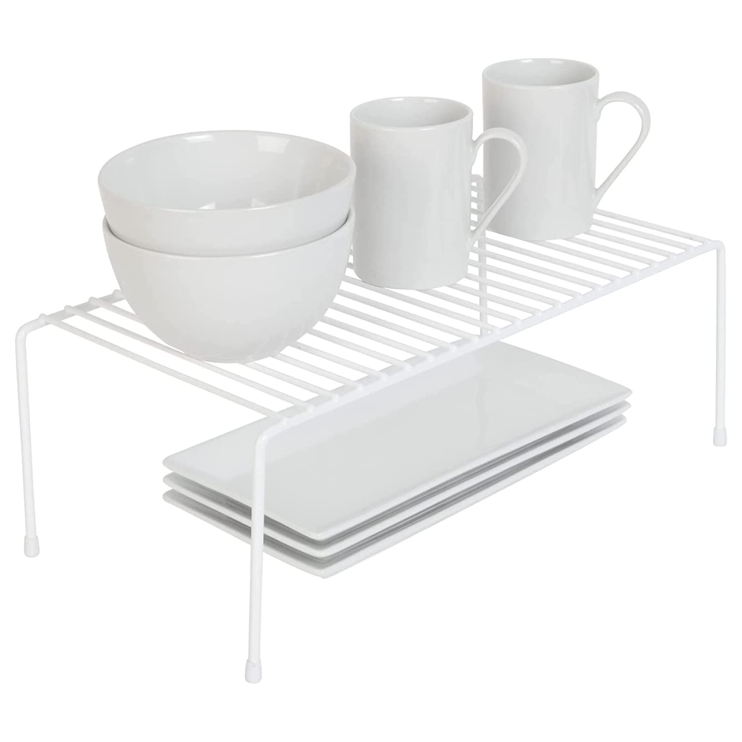 TEL ORGANİZER DOLAP DEPOLAMA RAFI 22X40CM BEYAZ (1)