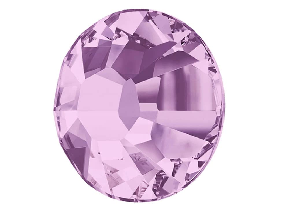 Strass cristalli Swarovski® hotfix termoadesivi Light Amethyst ametista viola chiaro SS16 (3,80-4,00mm)
