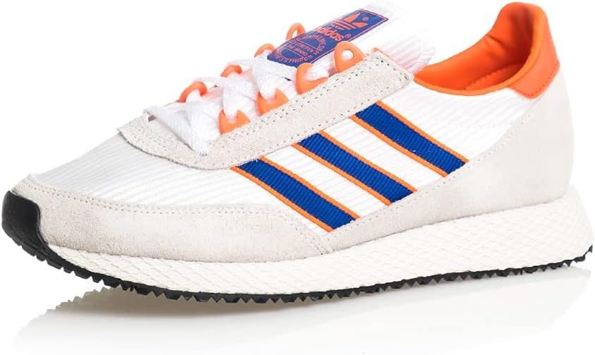 adidas Glenbuck Chaussures de Sport Casual pour Hommes Couleur Cloud  White/Royal Blue/Orange Taille 41 1/3 : Amazon.fr: Mode