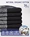 Mens Athletic Ankle Socks, Cushioned Running Socks, Low Cut Moisture Wicking Short Cotton Socks 6 Pairs,Multicolor, 9-12
