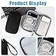 SGERUFZ 1 Pcs Reise Zubehör Organizer Tasche wasserdichte Elektronik Tasche für Handyladekabel USB Powerbank Kabel SD Karte Tragbarer Elektronik Organizer
