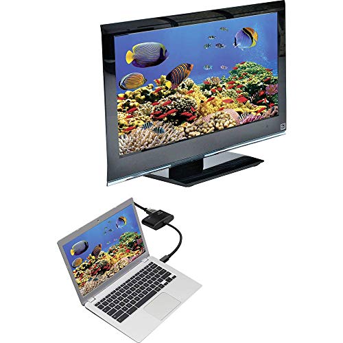 Renkforce Mini DisplayPort to HDMI + VGA Adapter, black - Image 3