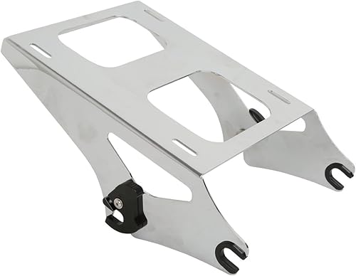 Miniatura 9 de XMT-MOTO Razor Tour Pack+almohadilla de respaldo + portaequipajes cromado para Harley Touring Road King, Road Glide, Street Glide, Electra Glide,