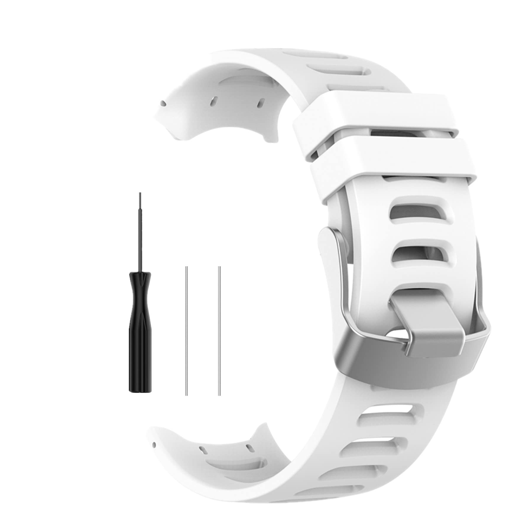 Muovrto Replacement Band for Garmin Approach S3,Silicone Sport Watch Band Strap for Garmin Forerunner 610