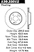 Centric Parts 120.35015 Premium Brake Rotor with E-Coating