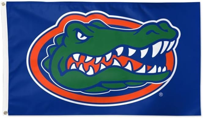 Florida Gators 3x5 Flag, Made by Wincraft, Indoor/Outdoor Use, Sewn Ends, Brass Grommets - Image 2