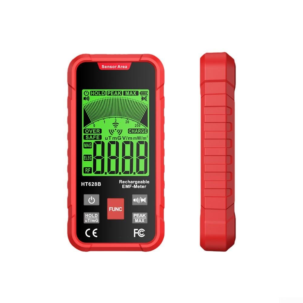 Misuratore EMF 3-in-1 Portatile Rilevatore Campi(HT628B)