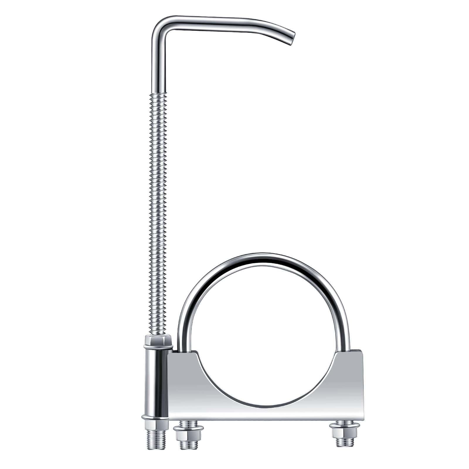 Datanly 2PCS Universal Exhaust Clamp with Hanger